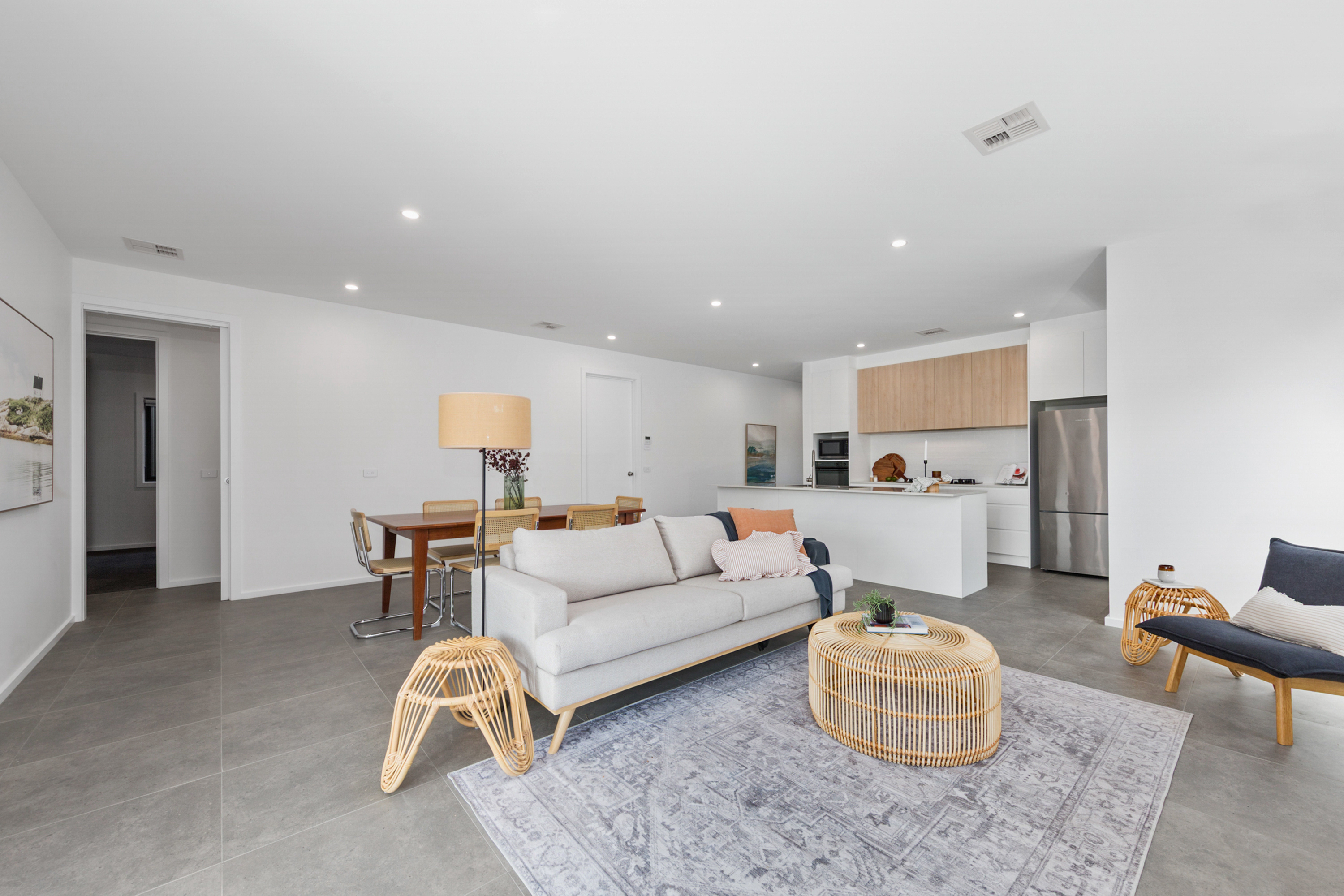 Mary Street Googong living space by Entice Homes